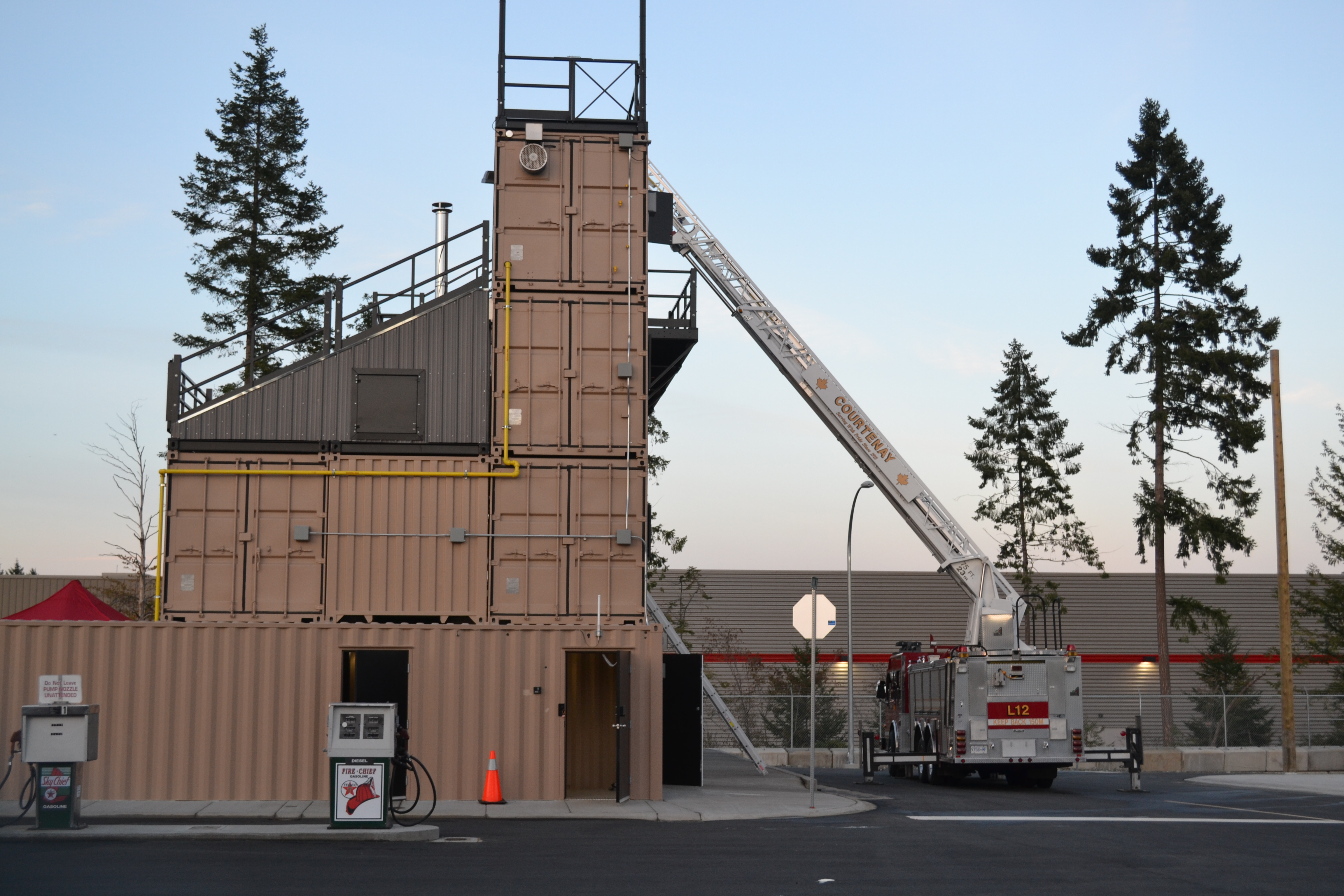 East Courtenay Fire Training