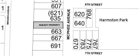 649 McpHee Avenue map